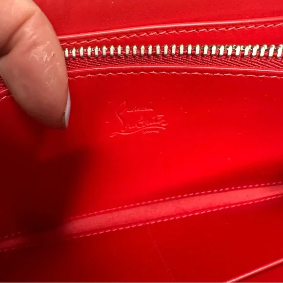 Christian Louboutin Panettone Spike Studded Long Wallet white - Picture 15 of 15